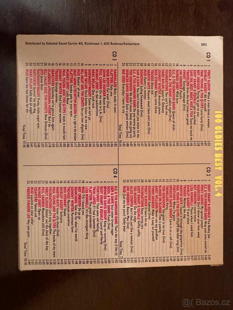 CD 100 oldies best, vol.4 - 4