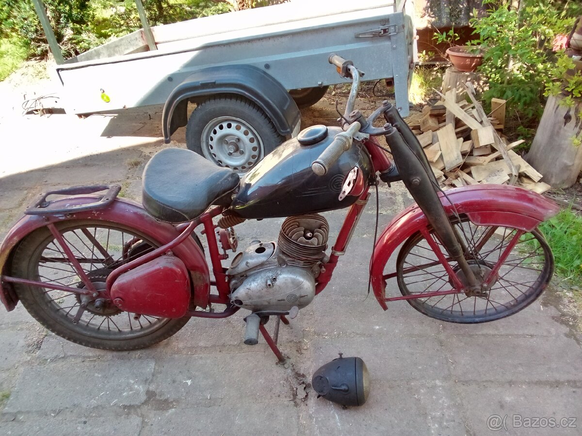 Čz 150 neodperovany zadek. - 4