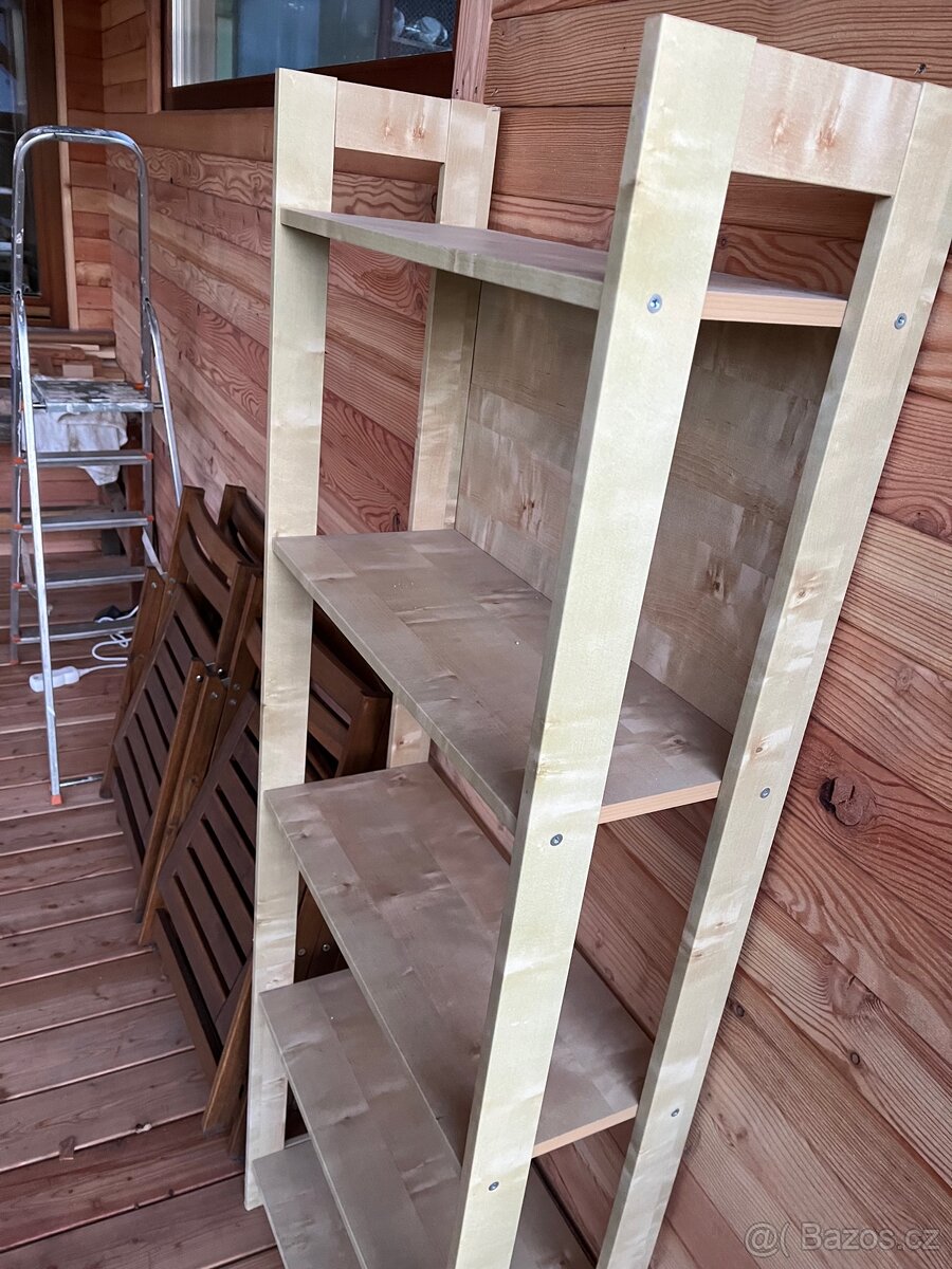 Regál Ikea bříza - 4