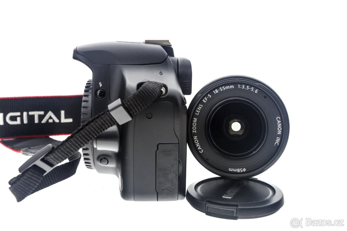 Zrcadlovka Canon 450D +18-55mm + přisl. - 4