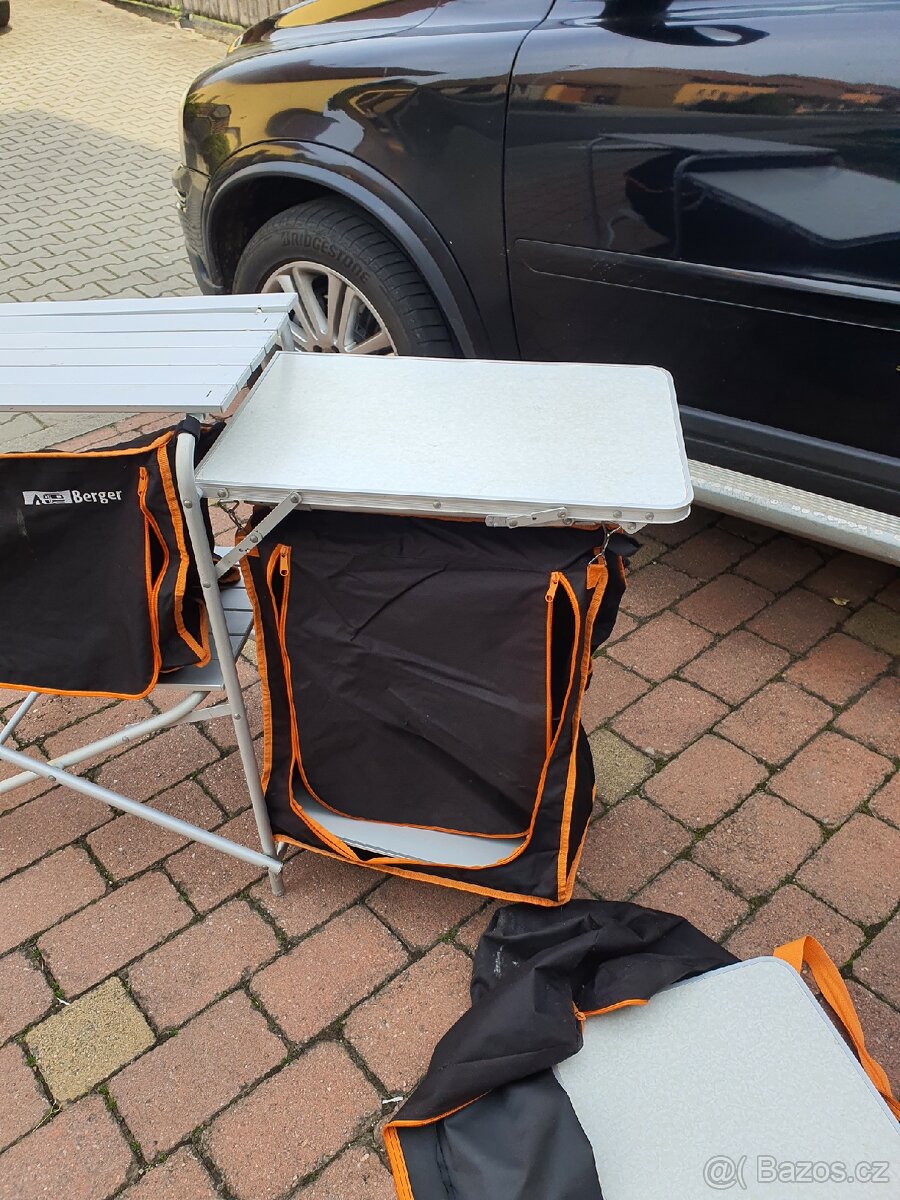 Kempingový stůl, kuchyň - 4