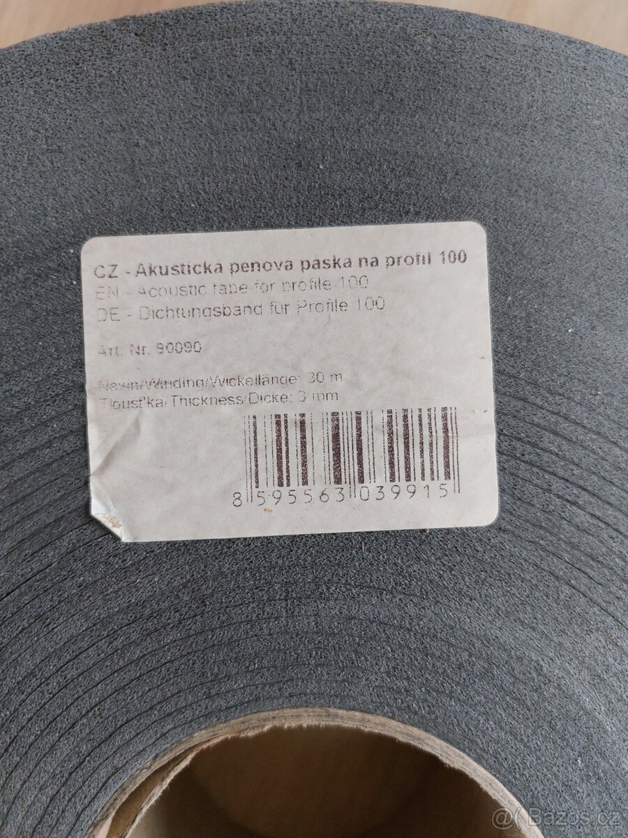 Akustická pěnová páska na SDK profil - 4