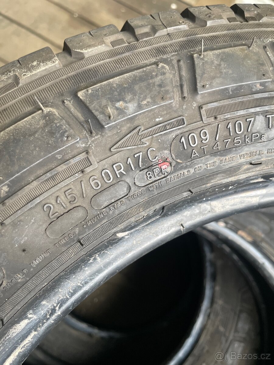 215/60R17 Michelin Agilis CELOROČNÍ - 4