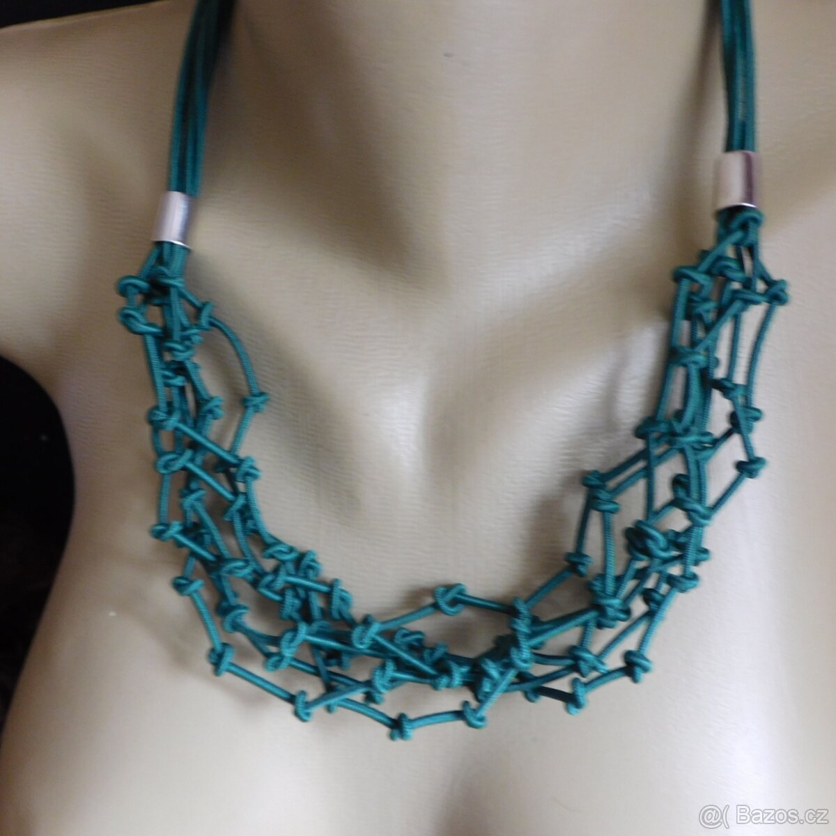 Náhrdelník do zelena - 4