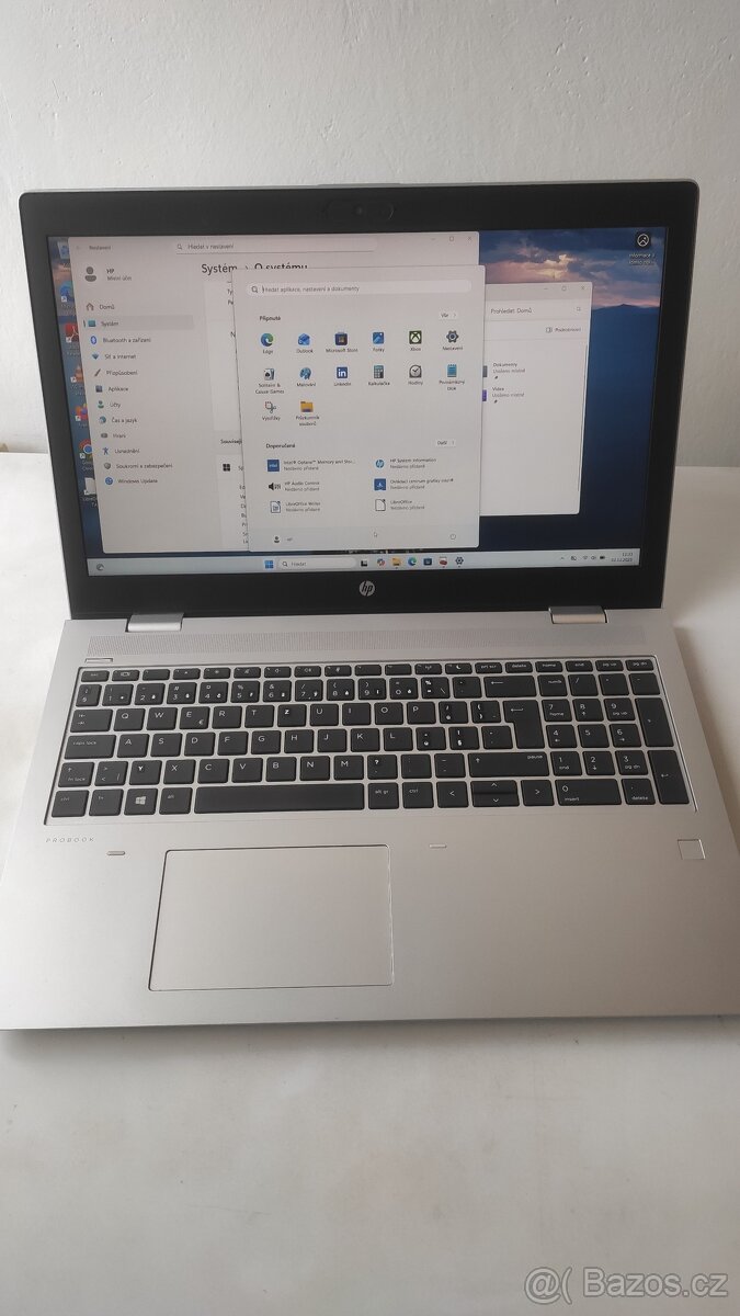 HP Probook 650 G5 15,6" i3-8145u, 16GB, 512GB SSD, W11 prof - 4