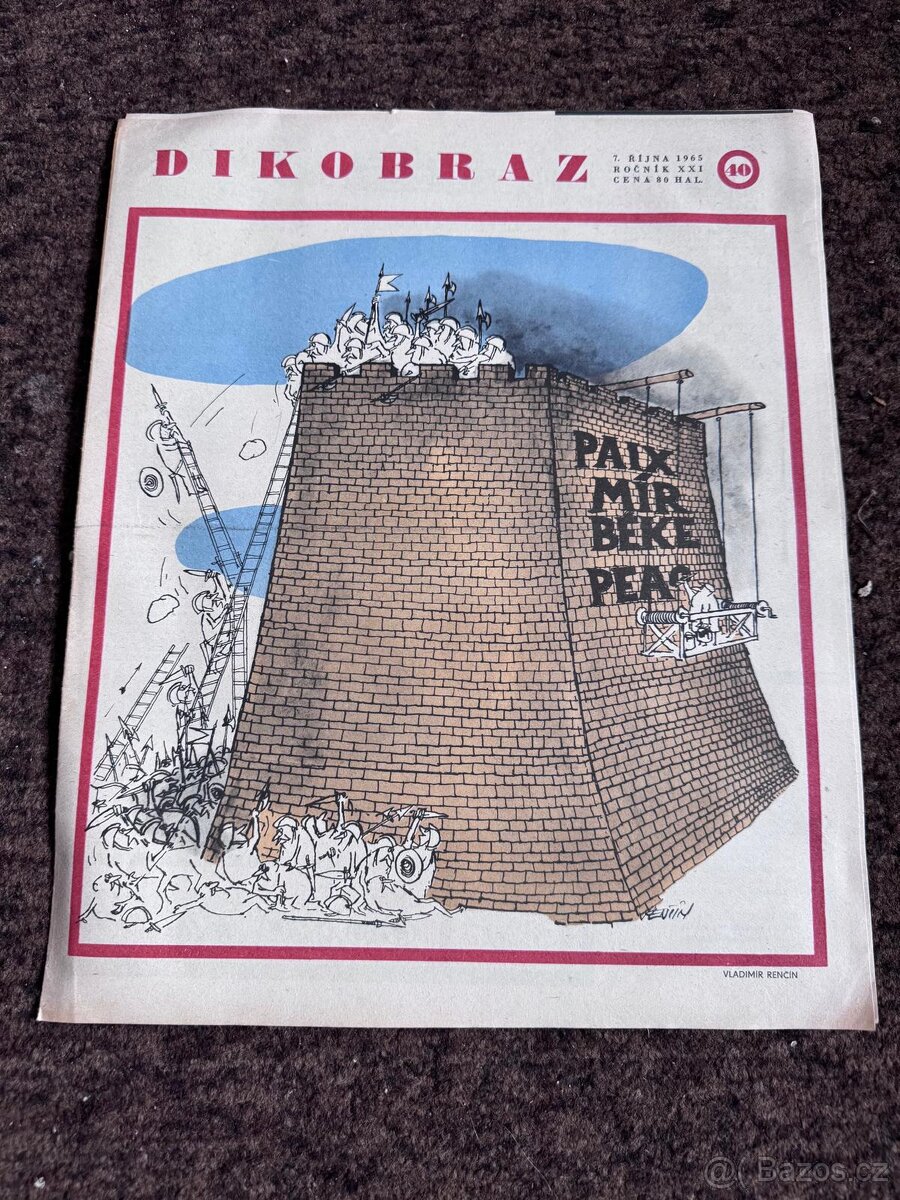 Časopis Dikobraz 1975 - 4