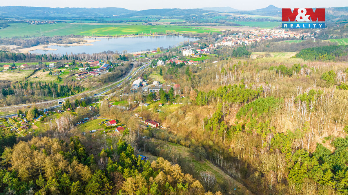 Prodej pozemku + 2 zástavbové plochy, 10875 m², Úštěk – pohled 4
