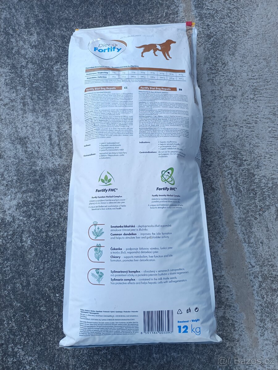 Pytel granulí fortify 12kg - 4