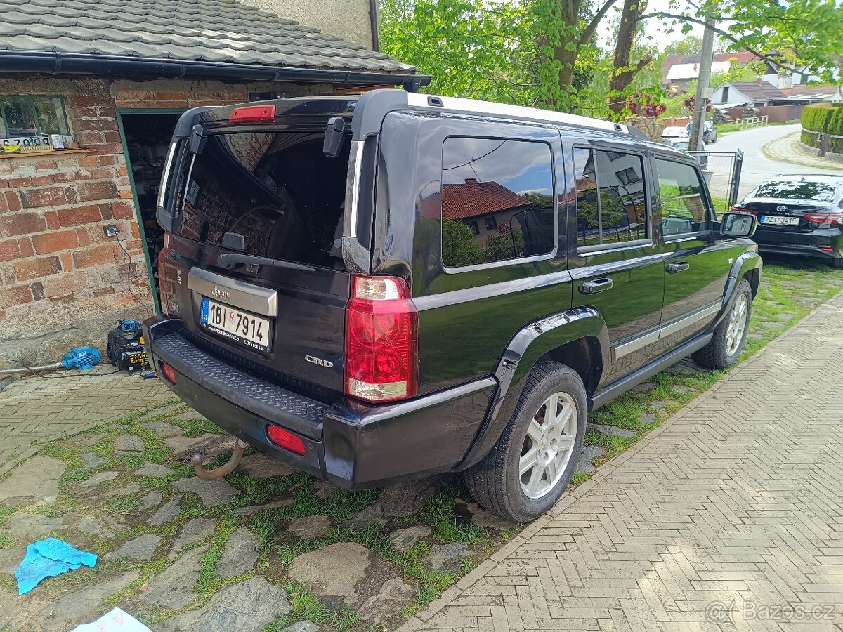 Jeep Commander 3.0 V6 CRD 160kw - tažné na 3,5T