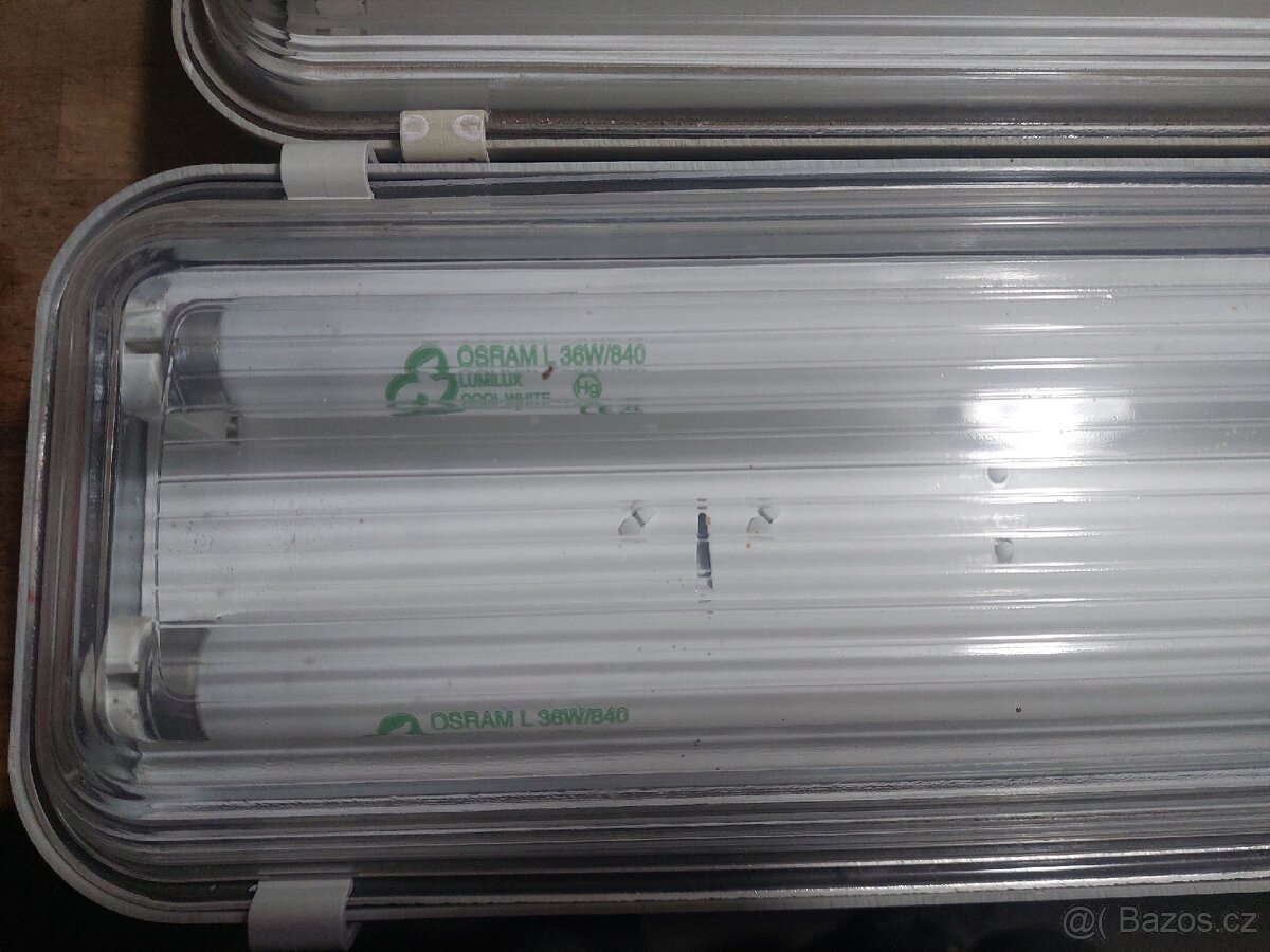 Zářivková svítidla, světla, IP krytí, zářivka. - 4