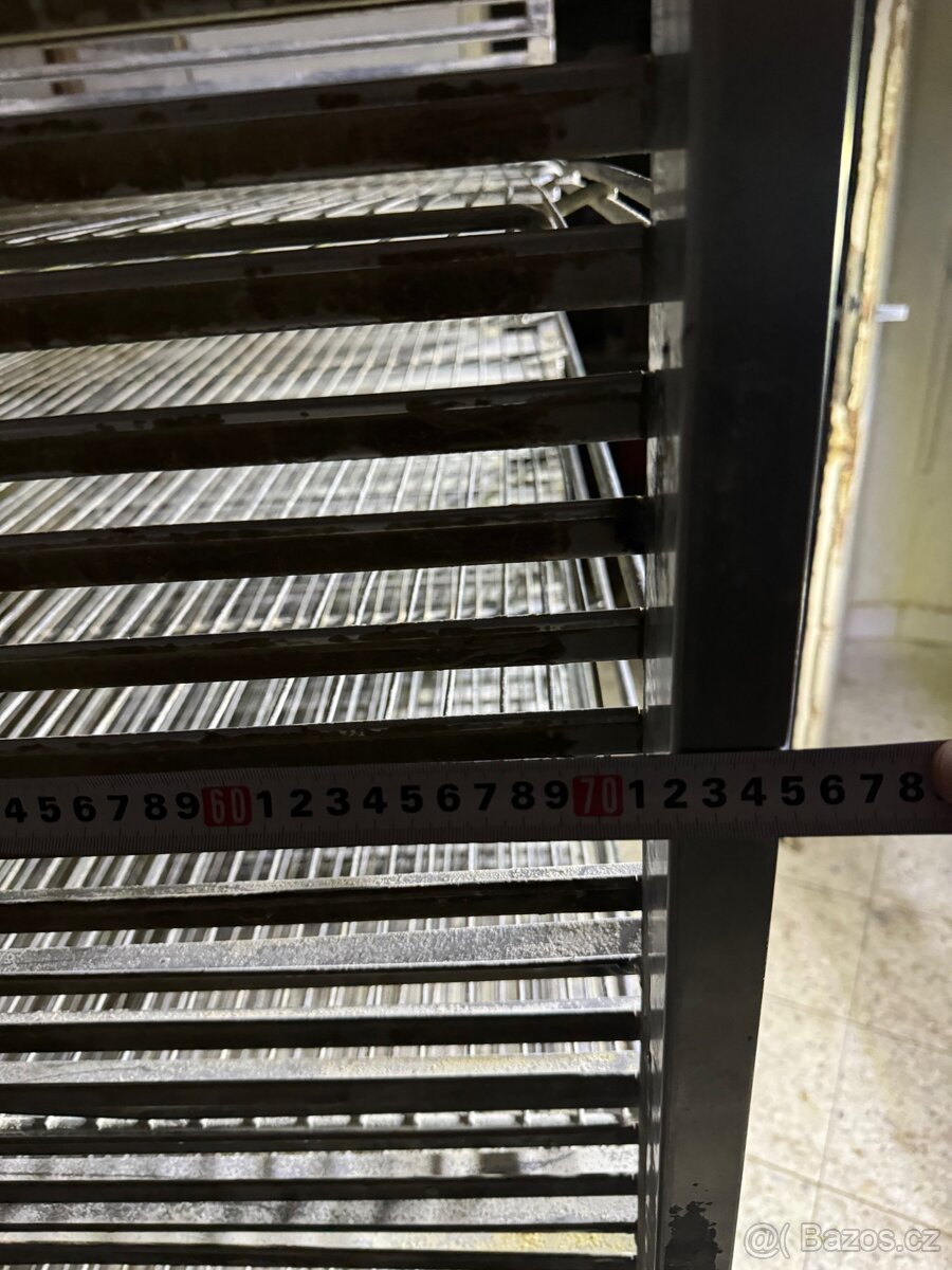 Nerezové voziký na ošatky - 4