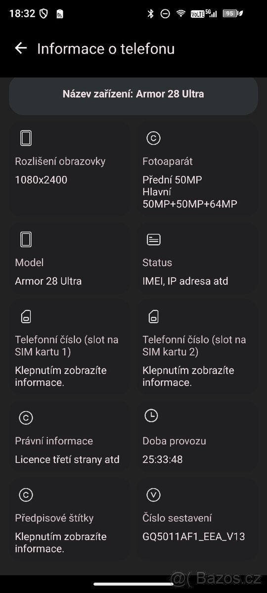Prodám Ulefone Armor 28 Ultra Thermal - 4