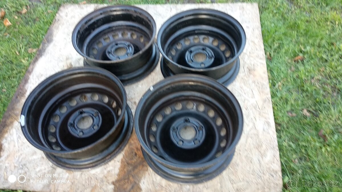 Plechové disky 15" 5x114,3 Renault - 4