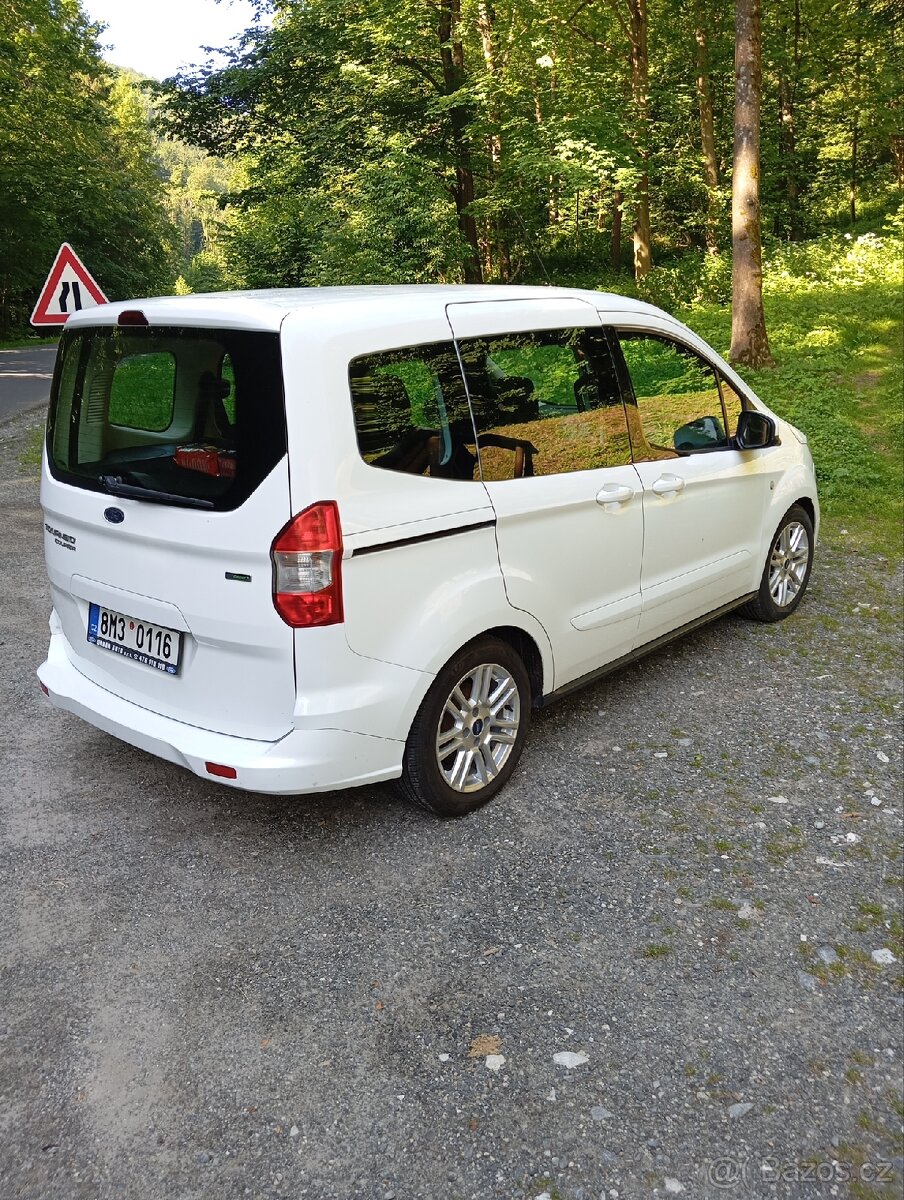 Ford transit courier 1.0/74kw, ČR,1.majitel - 4