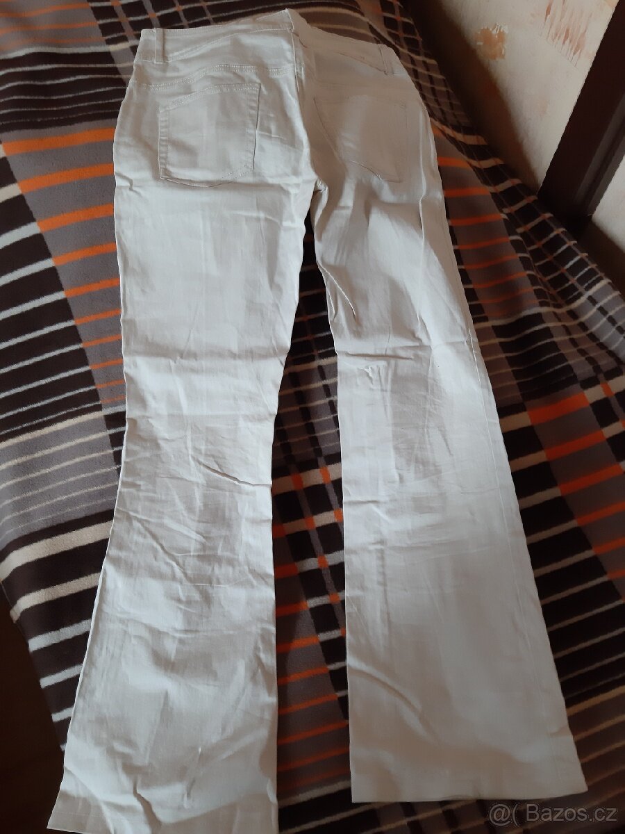 Dámské zvonové kalhoty, vel. M - 4