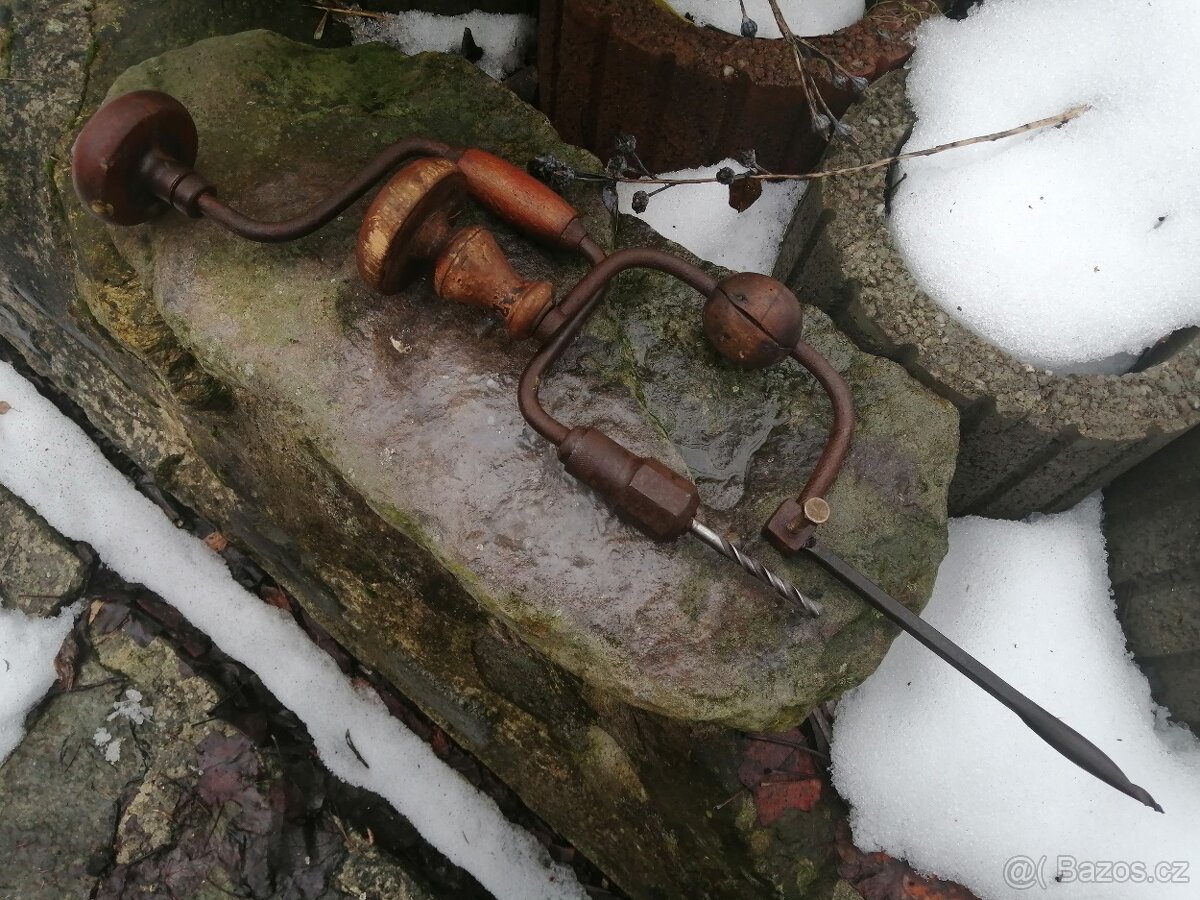 Starožitné ruční vrtačky - 4