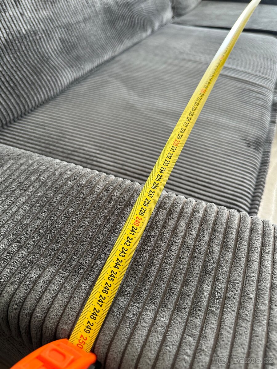 Sedačka šedá - 4