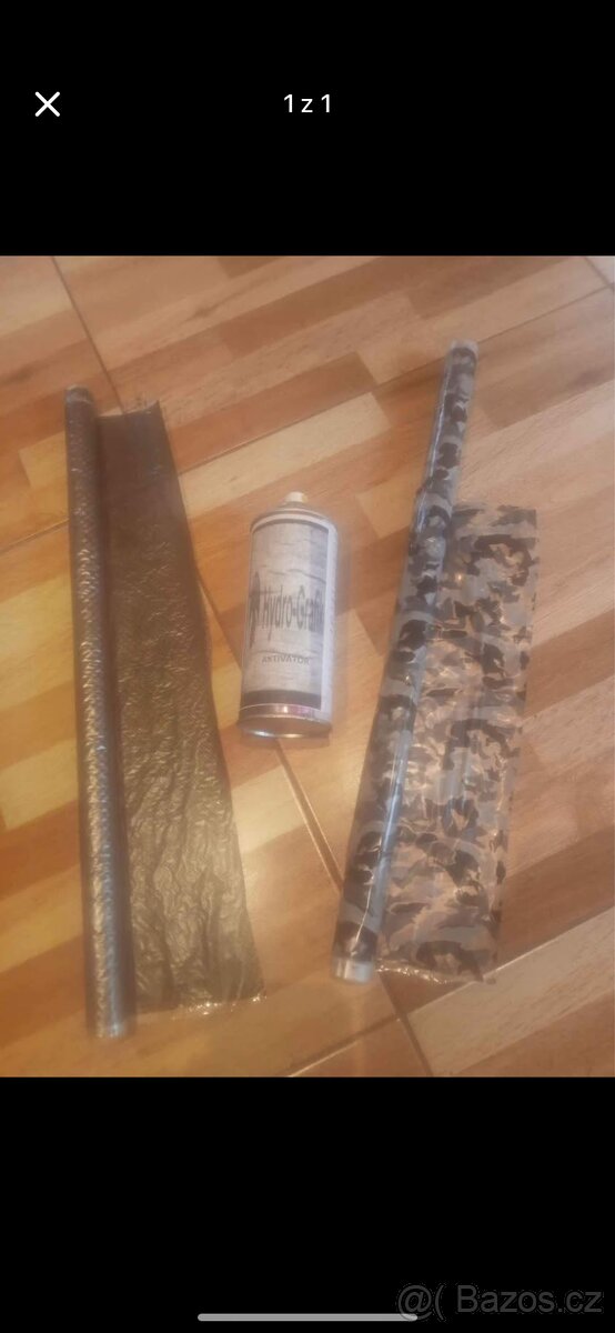 Nádoba na hydro grafiku + zbytky materiálu a aktivátor - 4