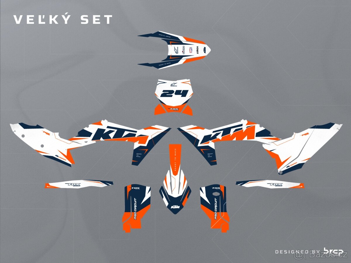 Moto Polepy / Wrap KTM, Yamaha, Honda, Kawasaki, Husqvarna - 4