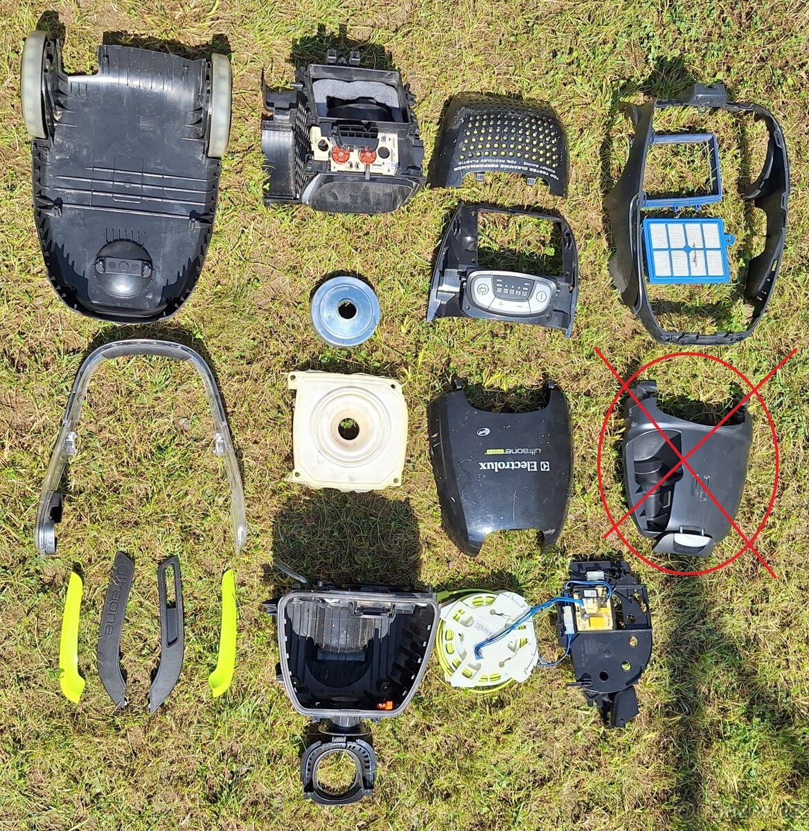 náhradní díly pro vysavač Electrolux ZG8800 ultraone - 4