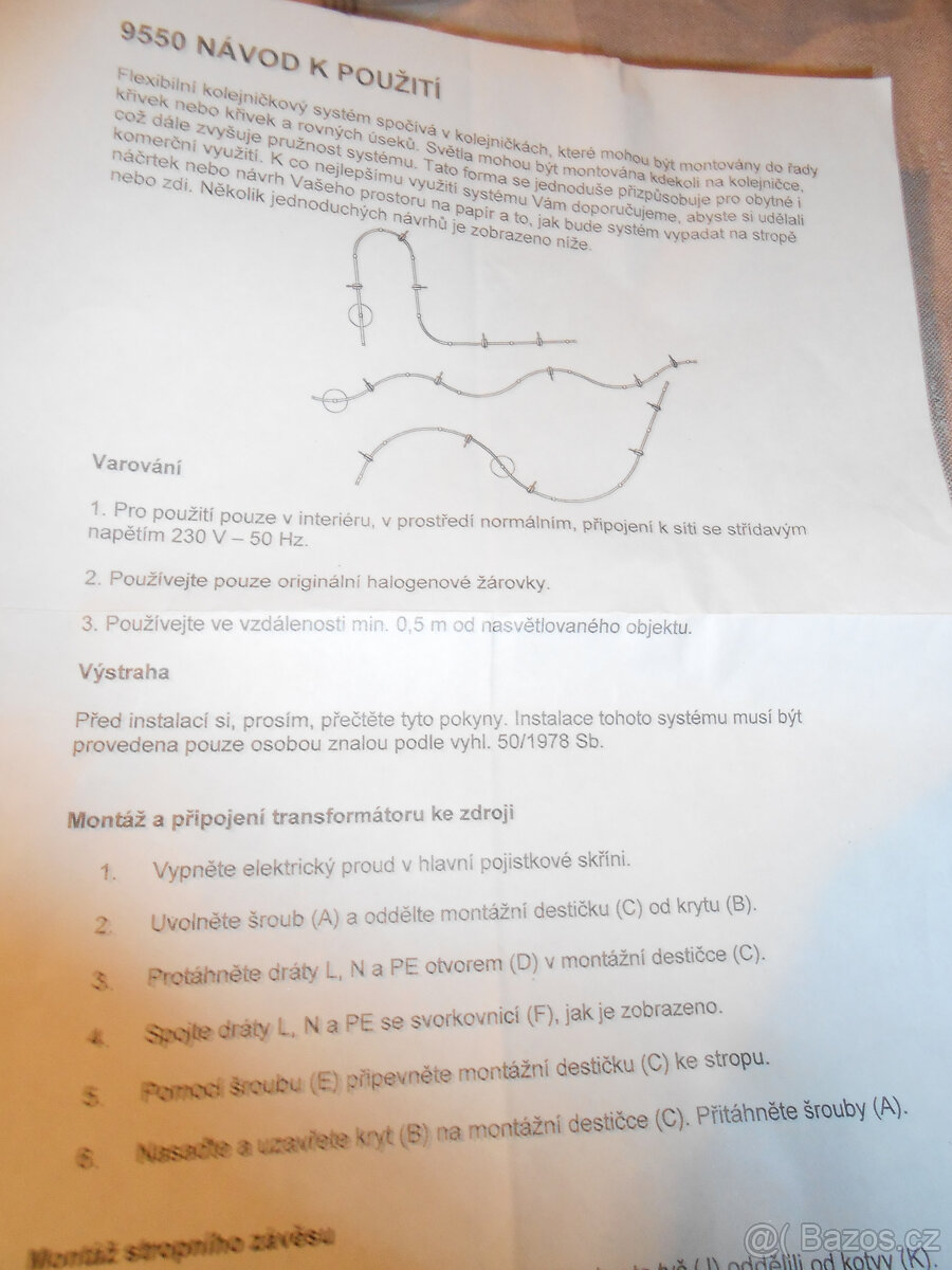 Stropní světlo - 4