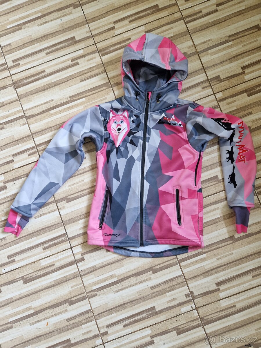 DÍVČÍ SOFTSHELLOVÁ BUNDA MANMAT - 4