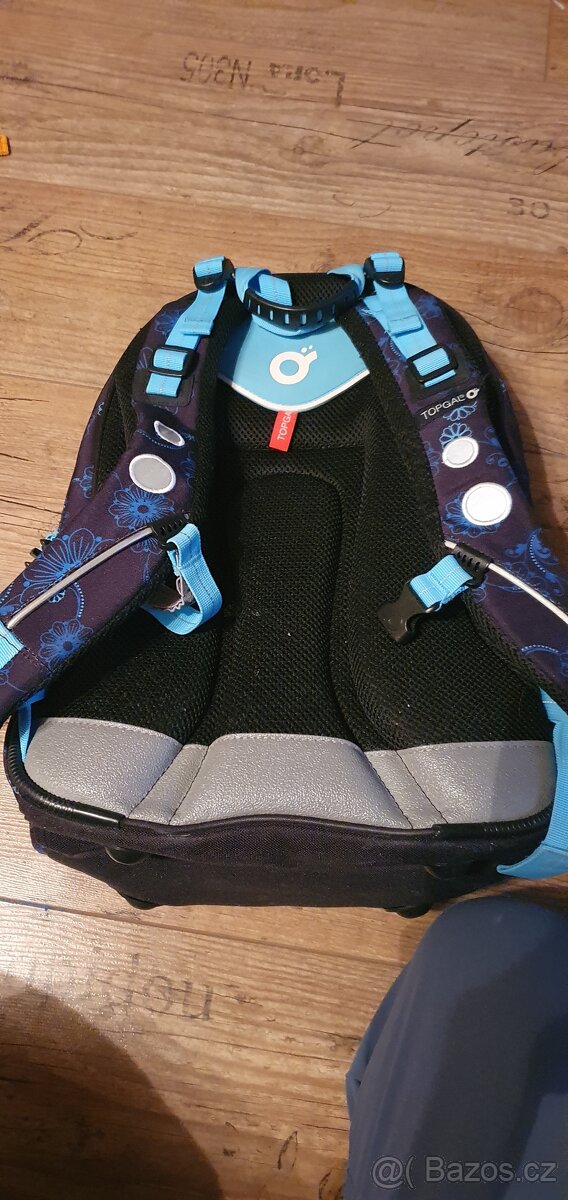 Dětská školní taška Topgal - modrá - 4