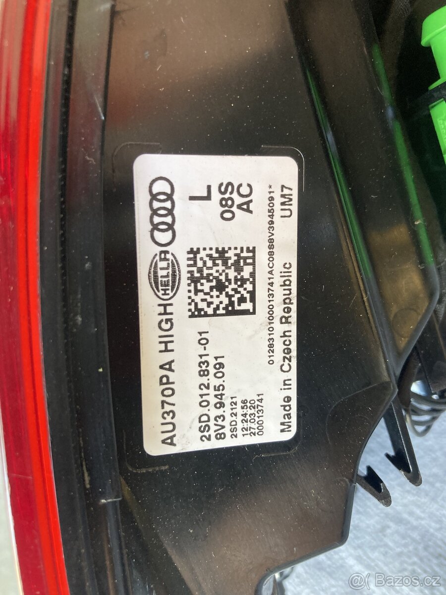 Zadní LED světla Audi A3 - 4