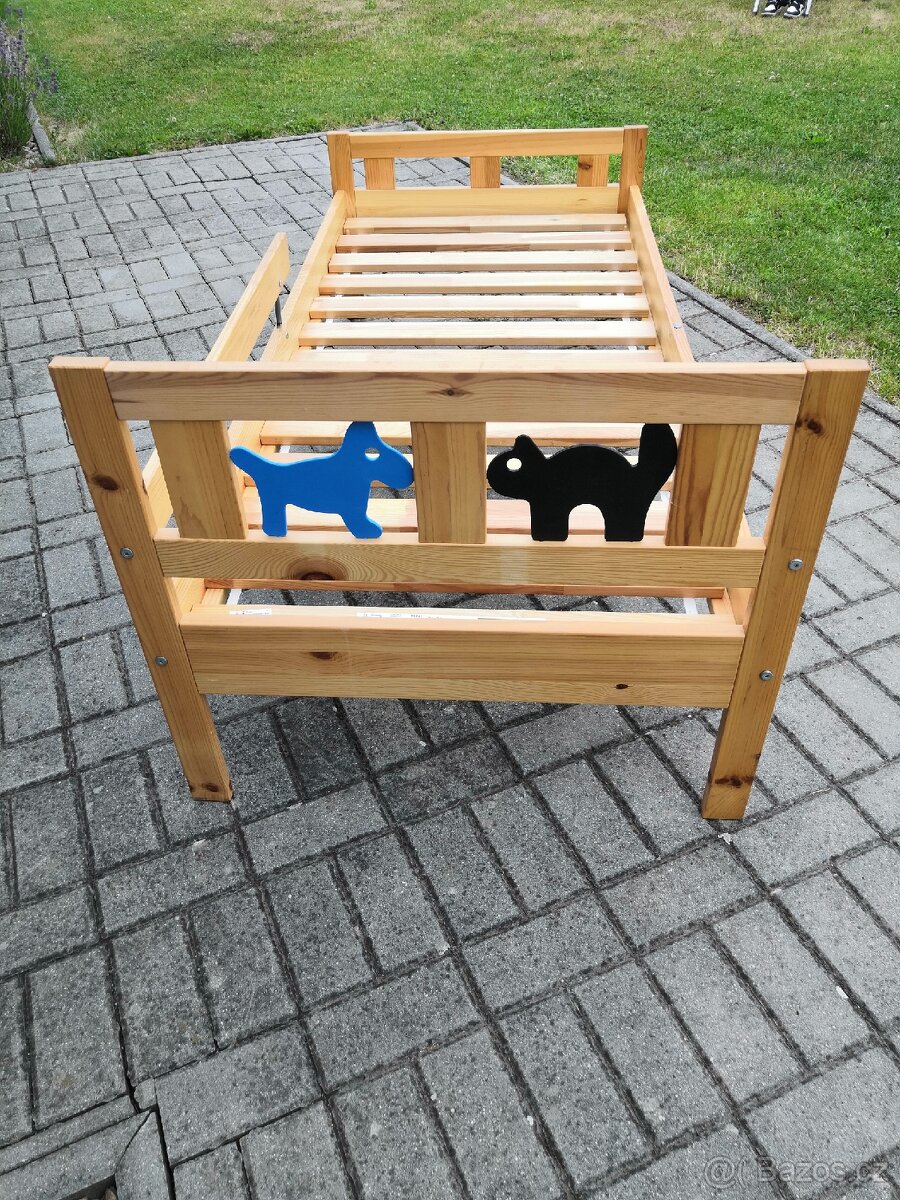 Postel dřevěná IKEA - 4