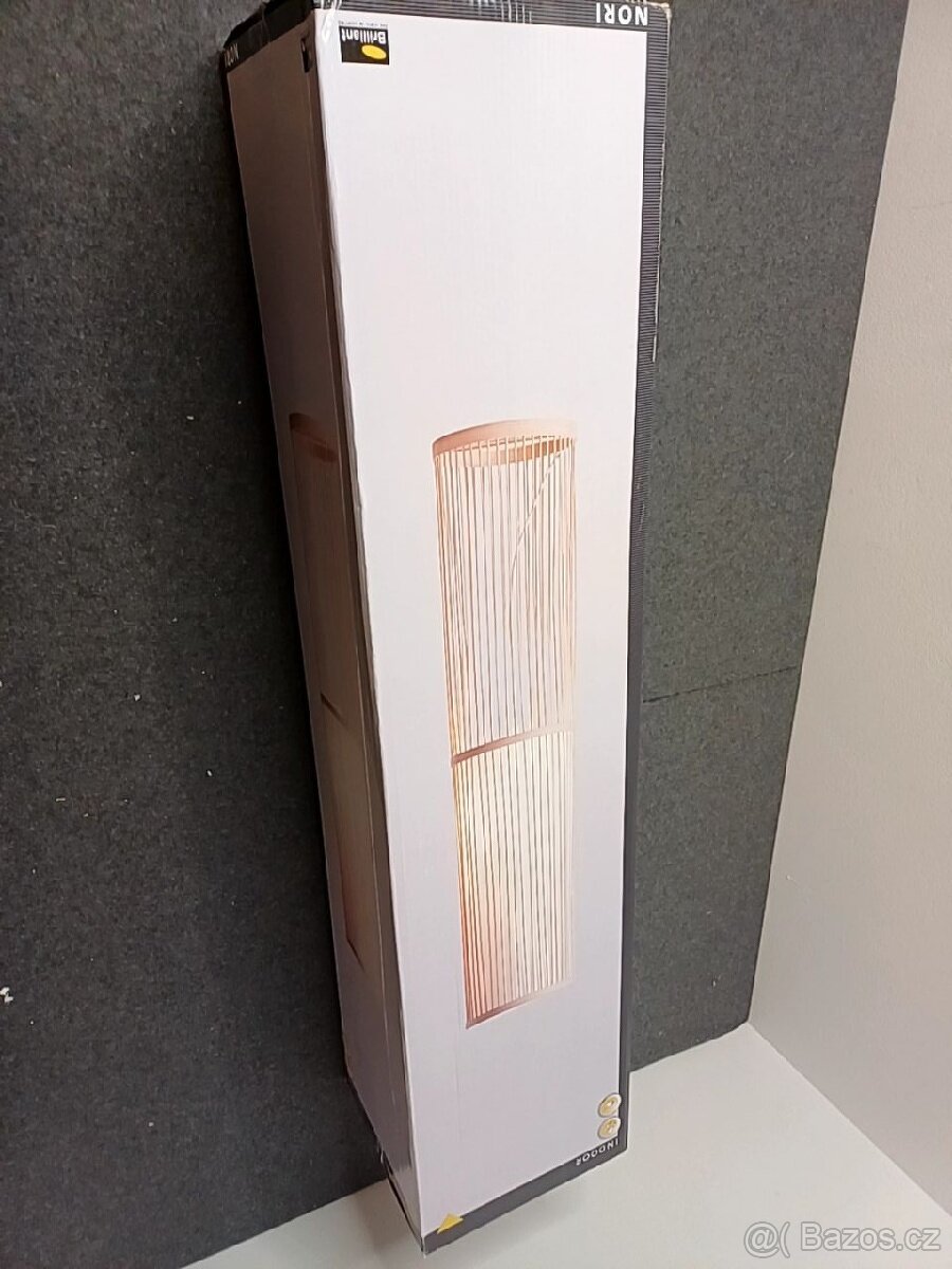 Stojací lampa Brilliant NORI BAMBUS + textilie
- 4