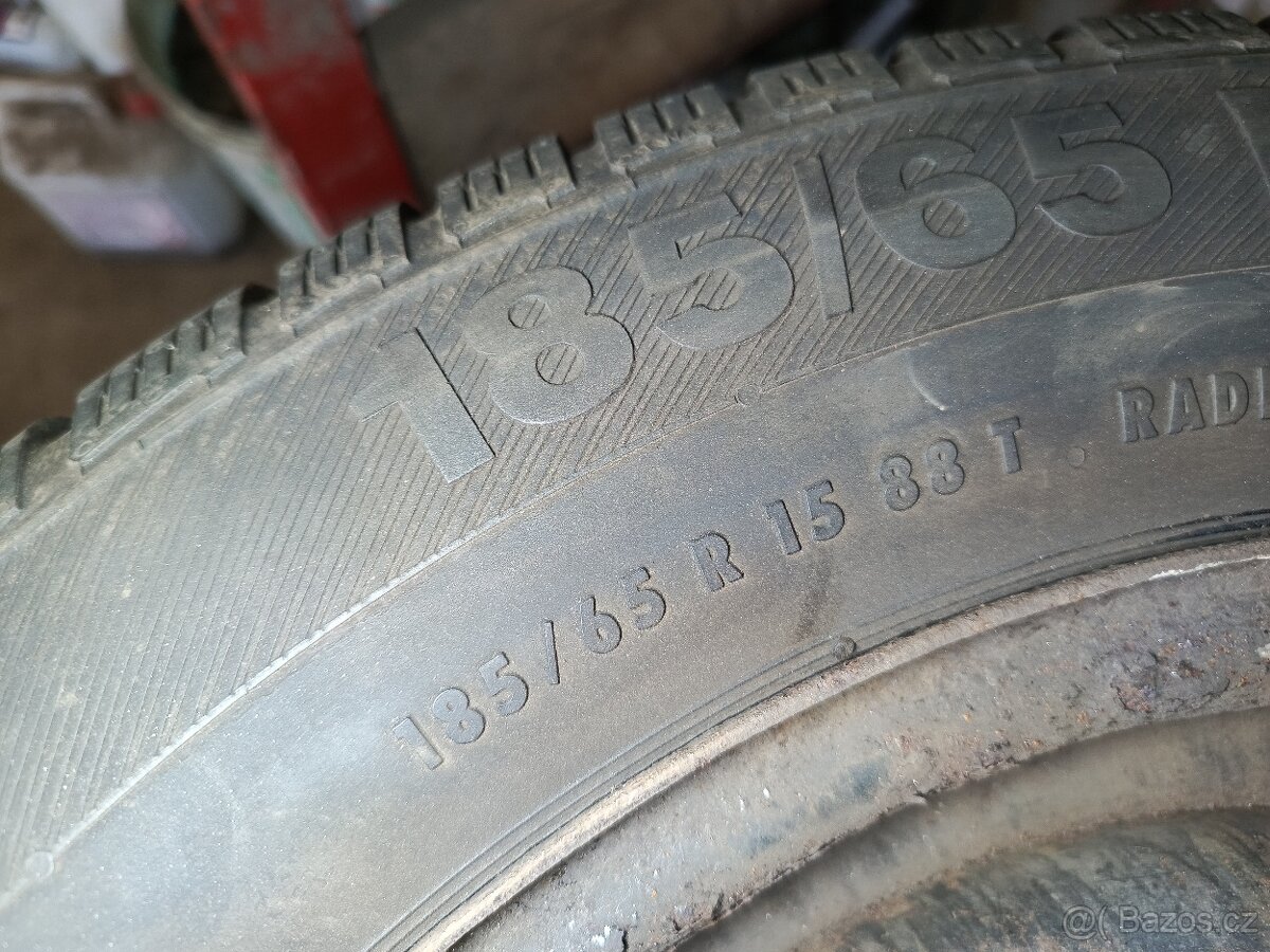 Prodám zimní kola 185/65R15 Kia Rio, Hyundai atd. - 4