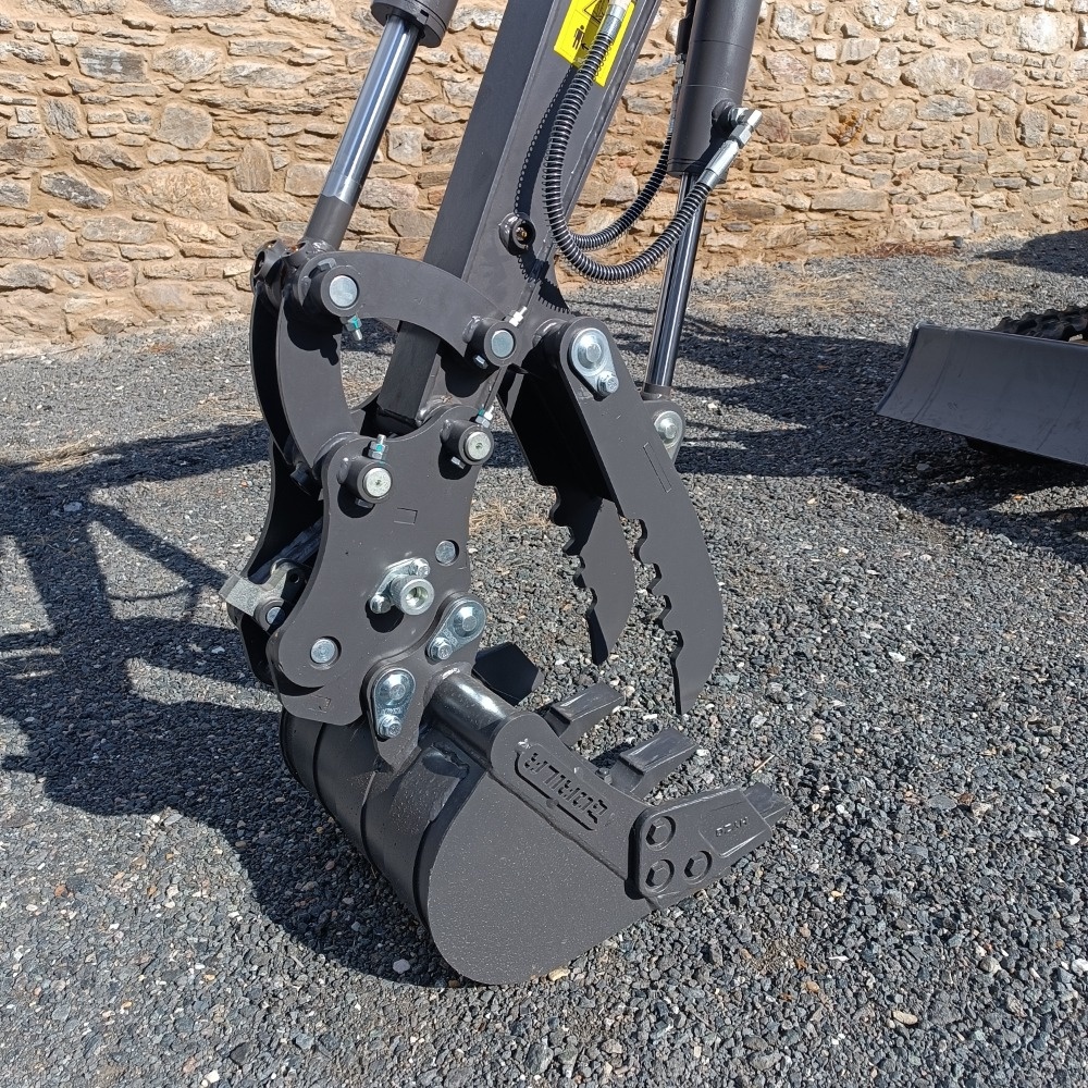 Minibagr Gorila G12SE PRO II, Kubota + příslušenství - 4