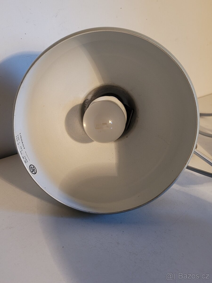 designová lampička Lidokov L 193 lampička, J.Hůrka - 4