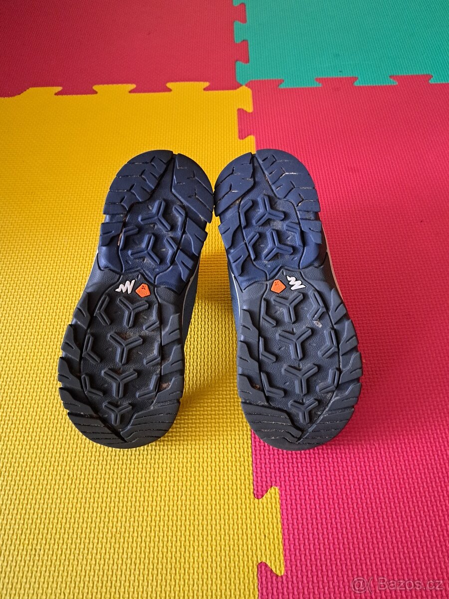 Dětské turistické nepromokavé boty Crossrock velikost 33 - 4