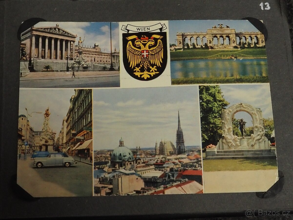 Pohlednice z Vídně, 60.-70 léta 20. století - 4