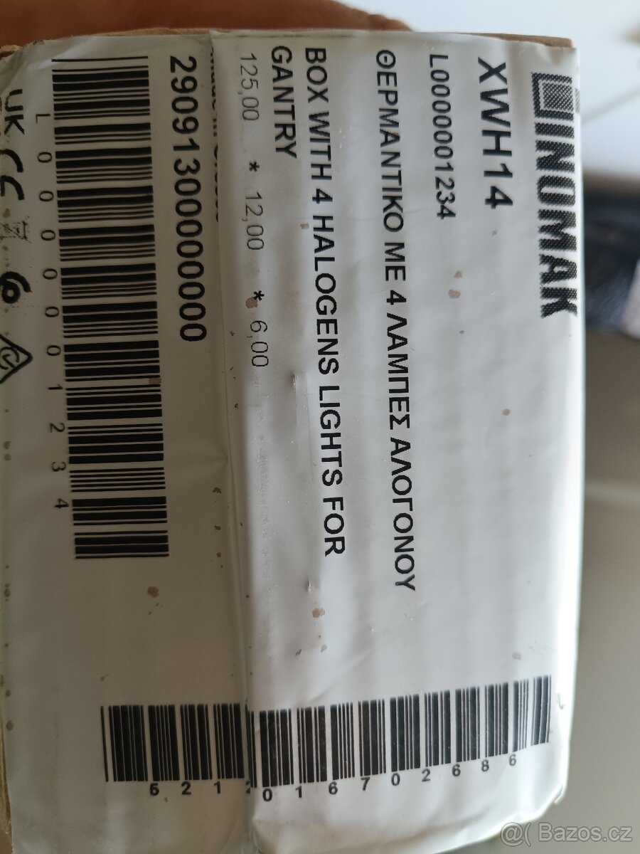 Inomak XWH14 - 4 x ohřívací lampa - 4