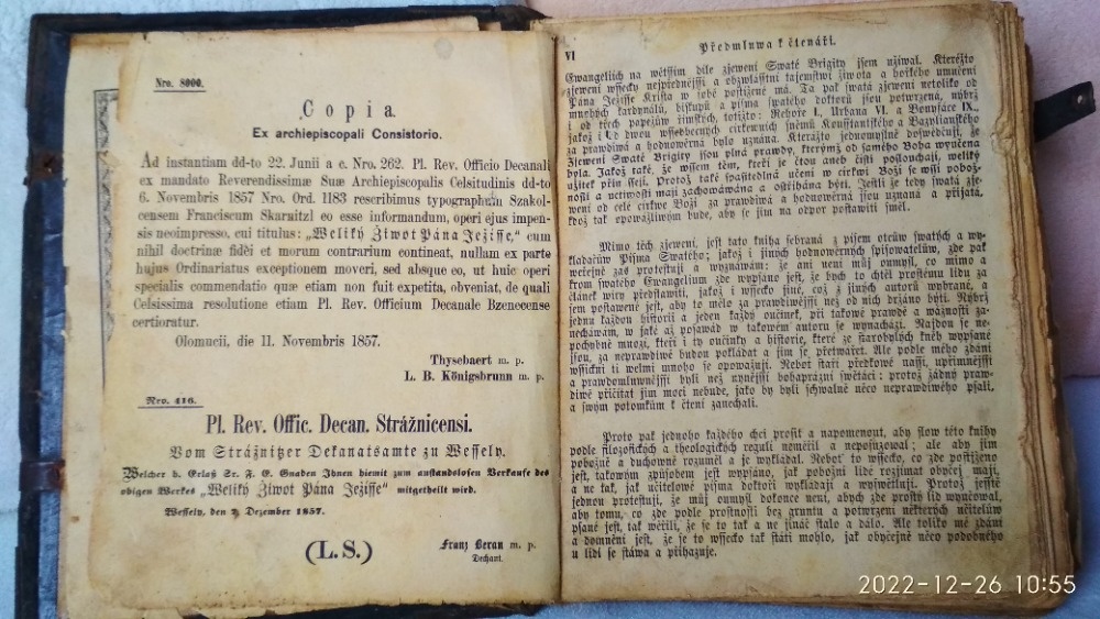 KNIHA - VELKÝ ŽÍVOT KRISTA... 168 let stará - 4