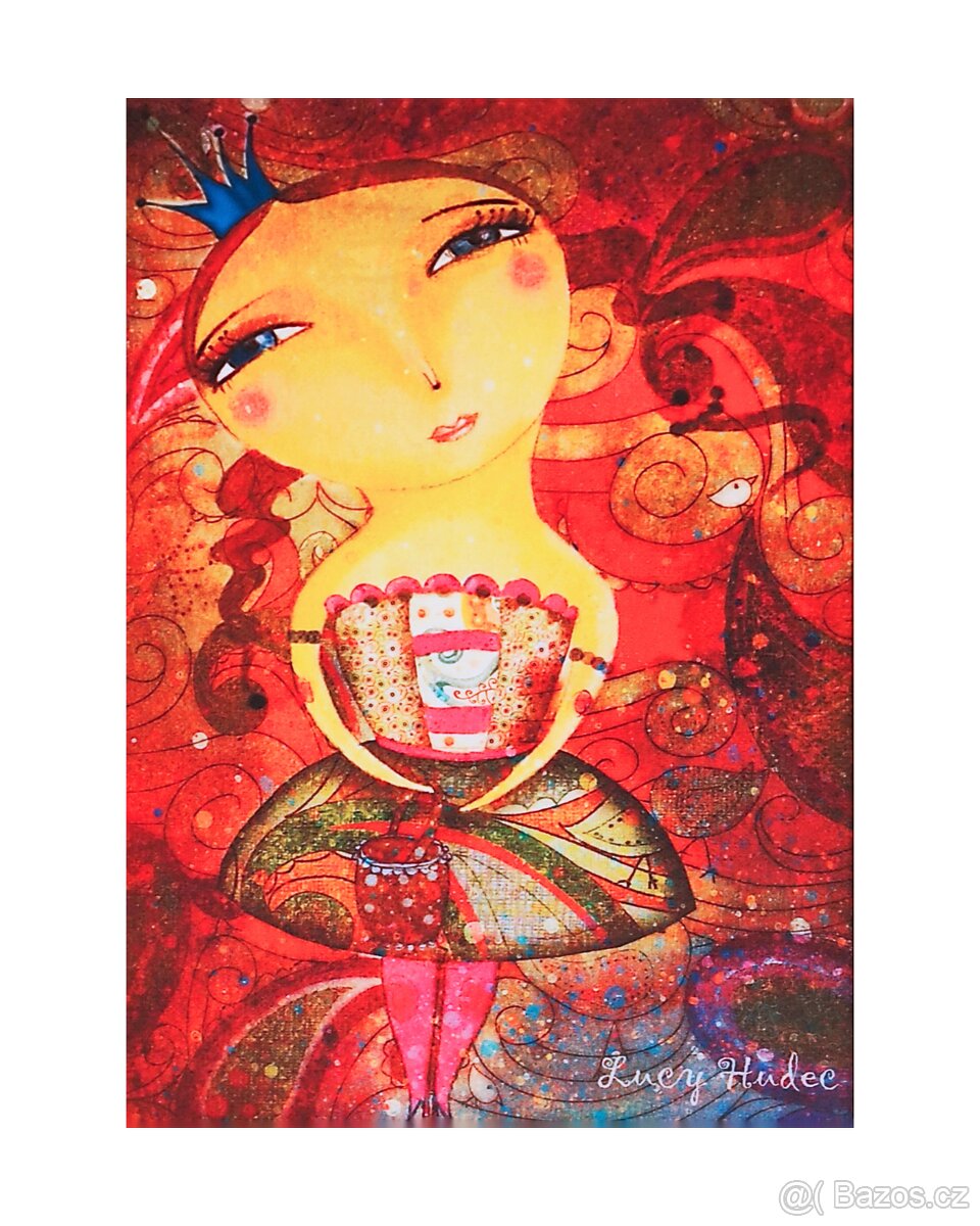 Grafiky v ALU rámu – Dětské motivy (Lucy Hudec) - 4