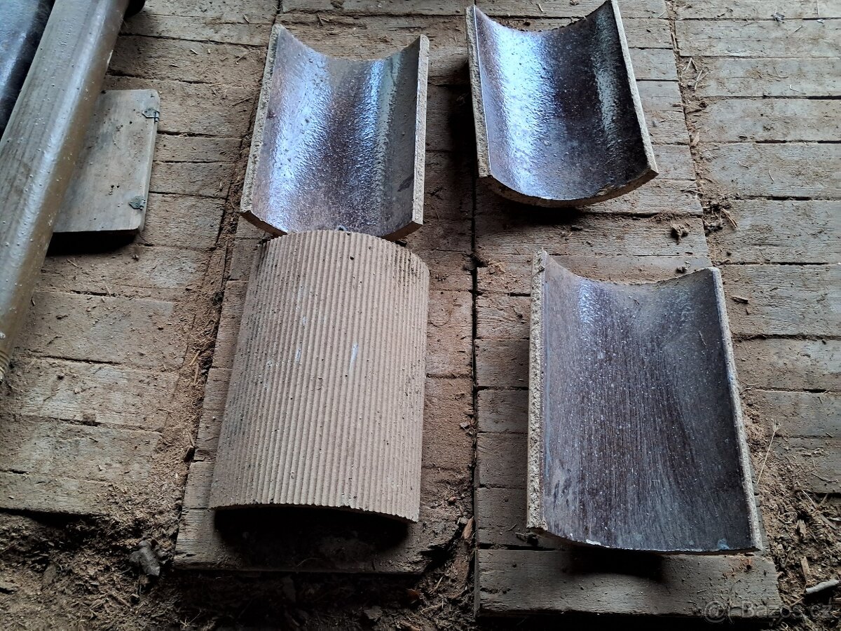 Kameninové roury, žlaby a koleno -nepoužité - 4