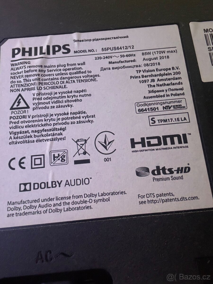 Smart tv Philips 55PUS6412 - 4