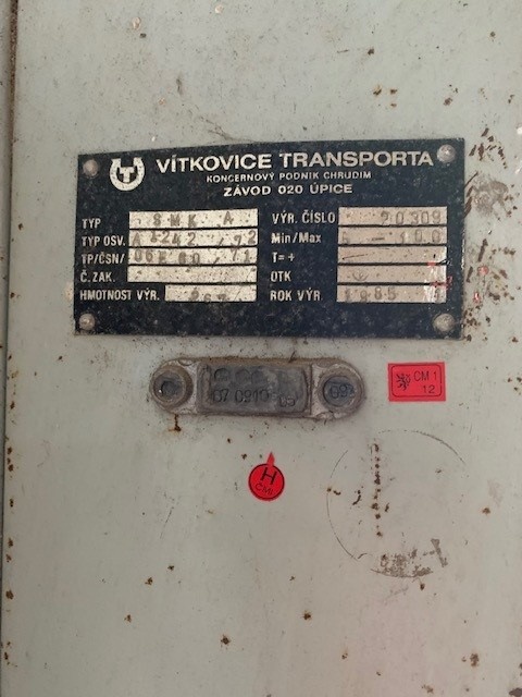 váha Vítkovice Transporta typ SMK A - 100 kg - 4