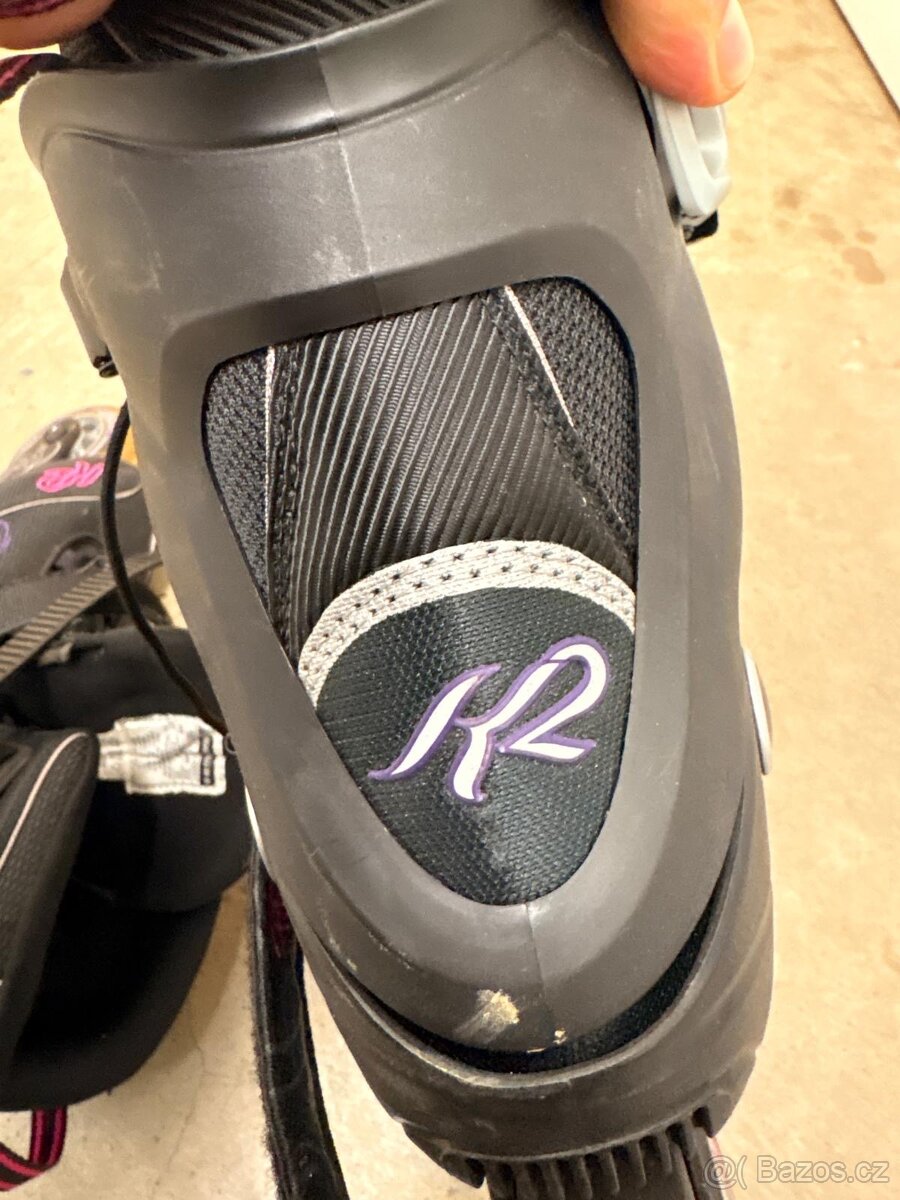 Kolečkové brusle K2 dámské - 4