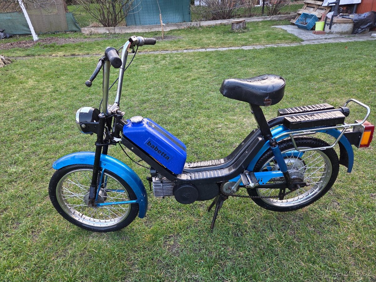 Babetta 210 s kartičkou, modrá 2. - 4