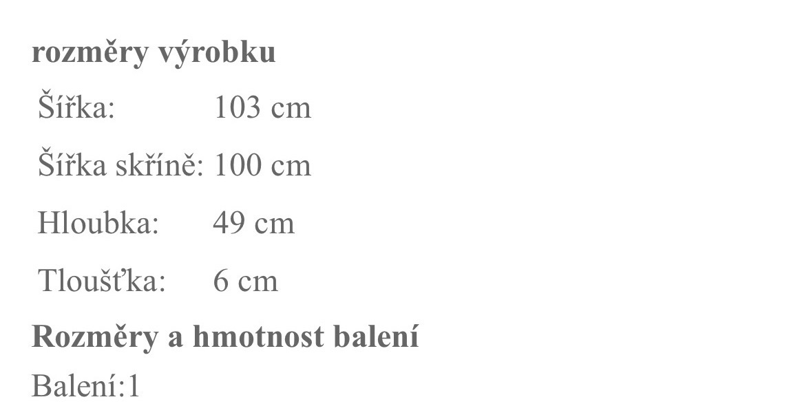 Umyvadlo ODENSVIK 103x49cm - 4