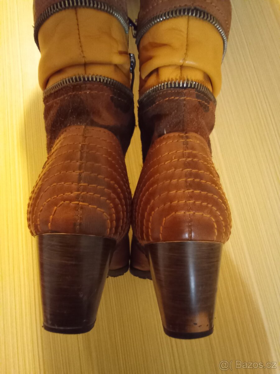 Kožené boty Simen, velikost 36 - 4