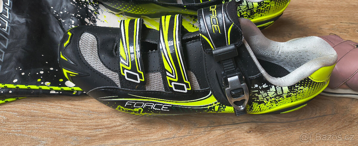 Cyklistické tretry Force MTB Carbon Devil - 4