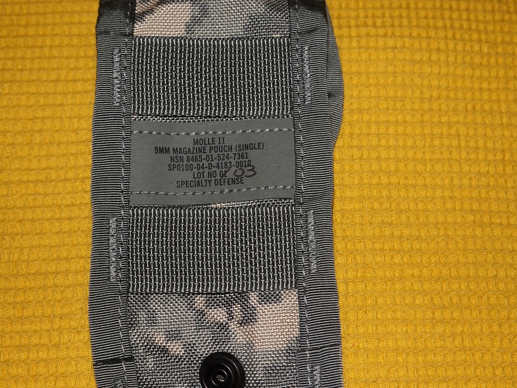 US Army pouzdro MOLLE II na 9mm zásobník acu NOVÉ - 4