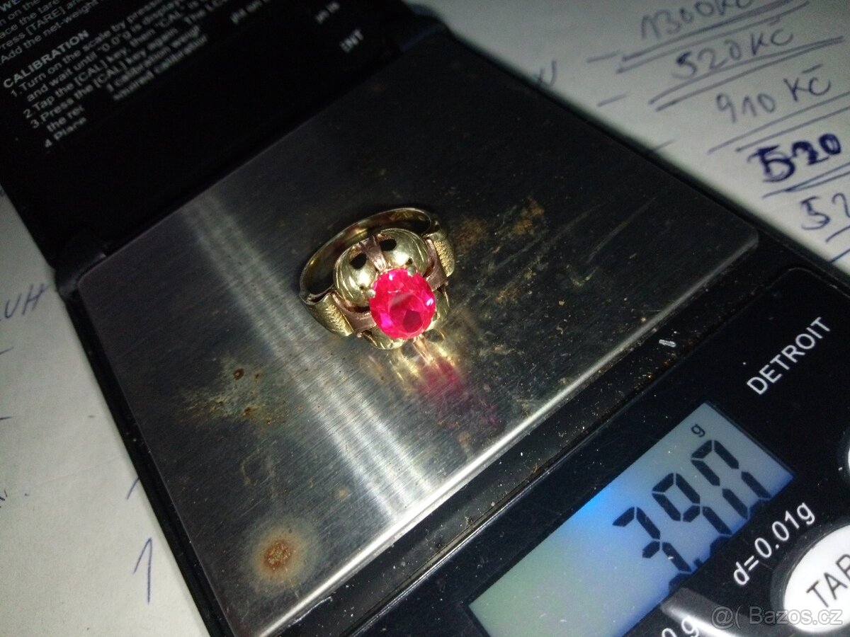 prsten,zlatý řetízek,zlato,prstýnek,damský prsten - 4