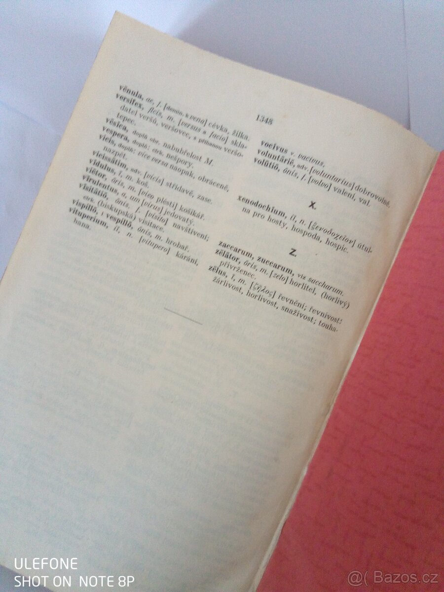 Latinsko český slovník - 4