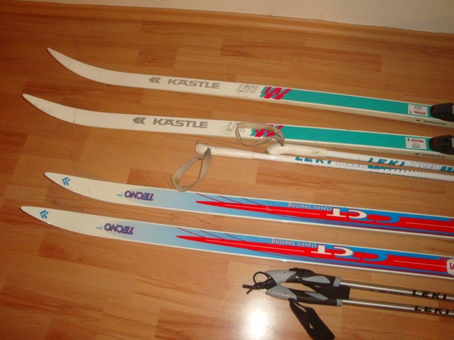 Komplet běžky + boty + hole - 4